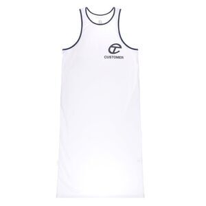 Telfar White Maxi Length Tank Size XL/2XL Unisex